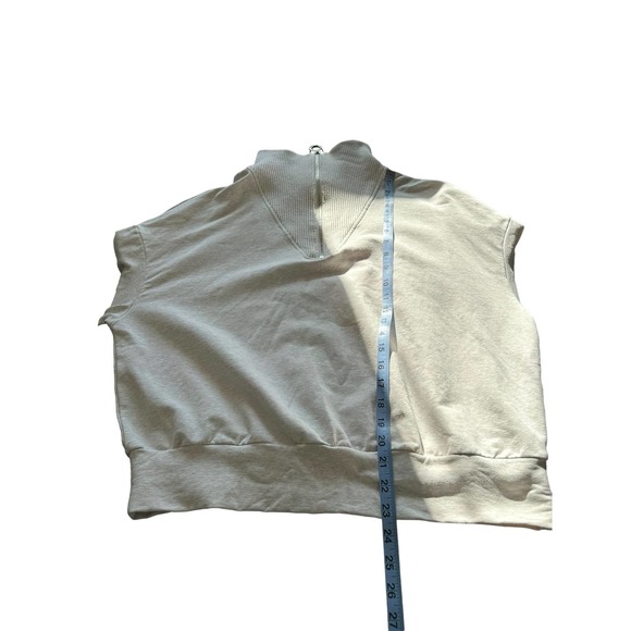 Varley Miller Half Zip in Classic Sweat Sweatshirt Size S Style VAR00902 - Picture 13 of 13